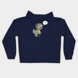 Coffee Me Dino! Kids Hoodie